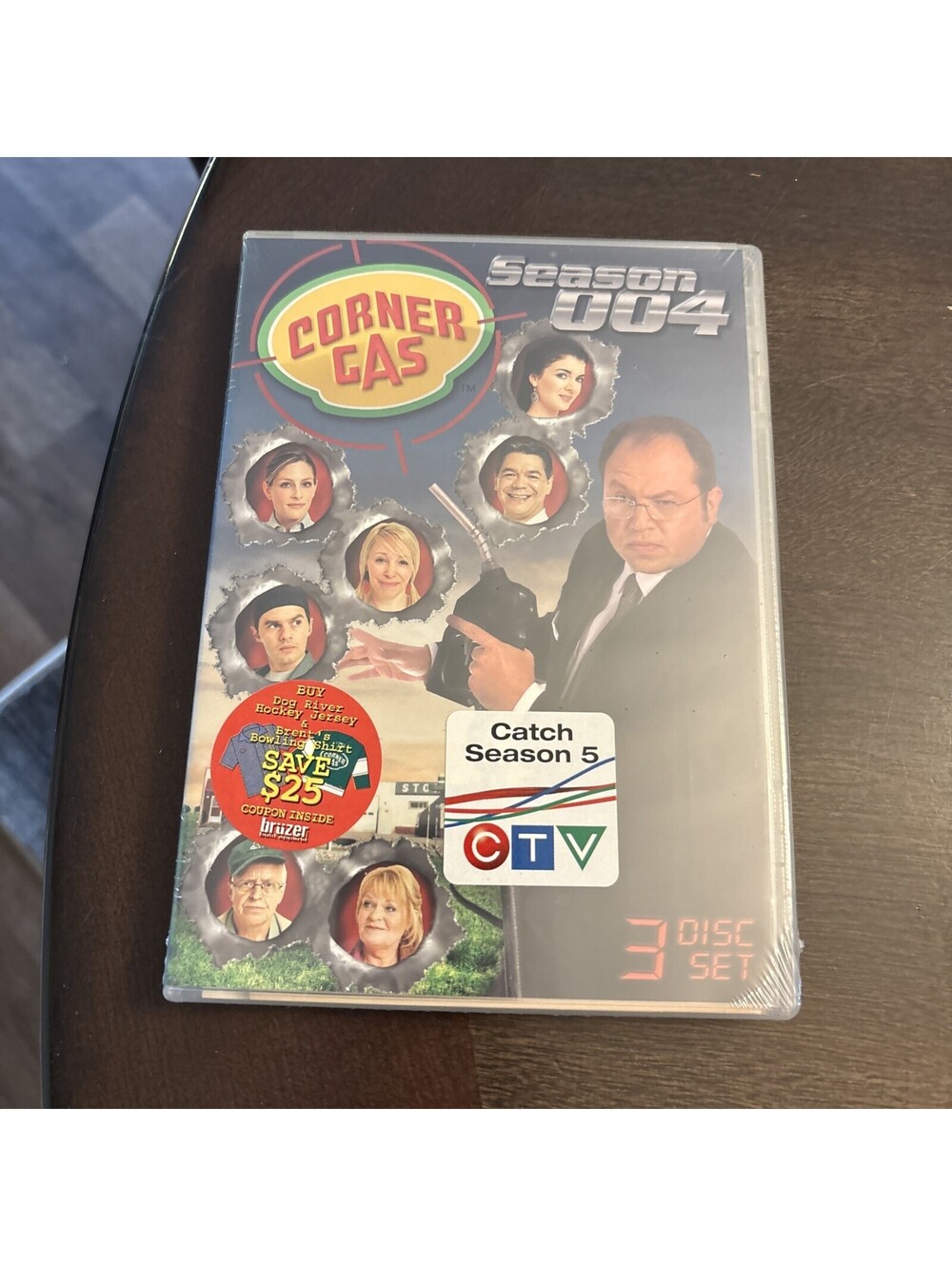 Corner Gas - Season Four (DVD, 2008, 3-Disc Set) Brand New Sealed